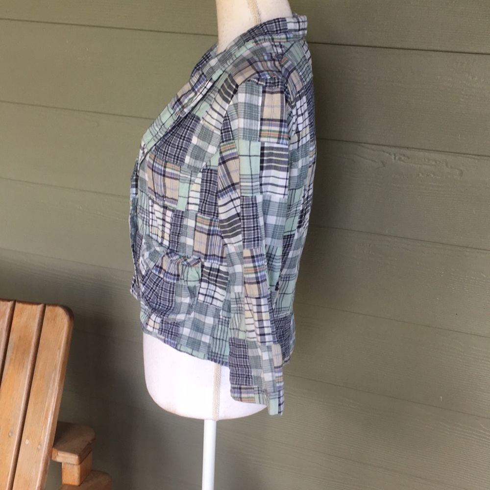 For The Republic Patchwork Cropped Jacket - image 6